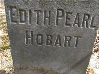 Hobart, Edith Pearl